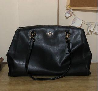 Original Coach Shoulder Bag / Doctor’s Bag Black