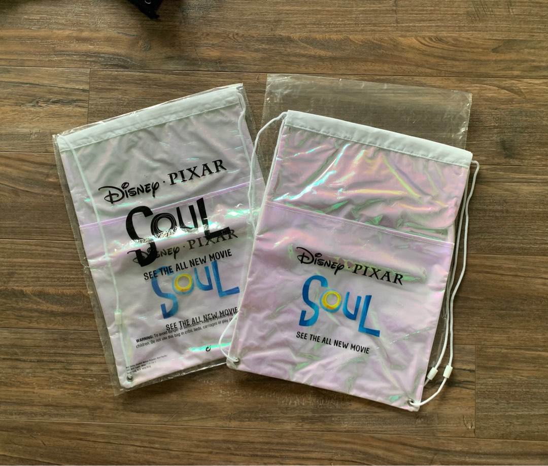 Original DISNEY drawstring bag X2, Women's Fashion, Bags & Wallets