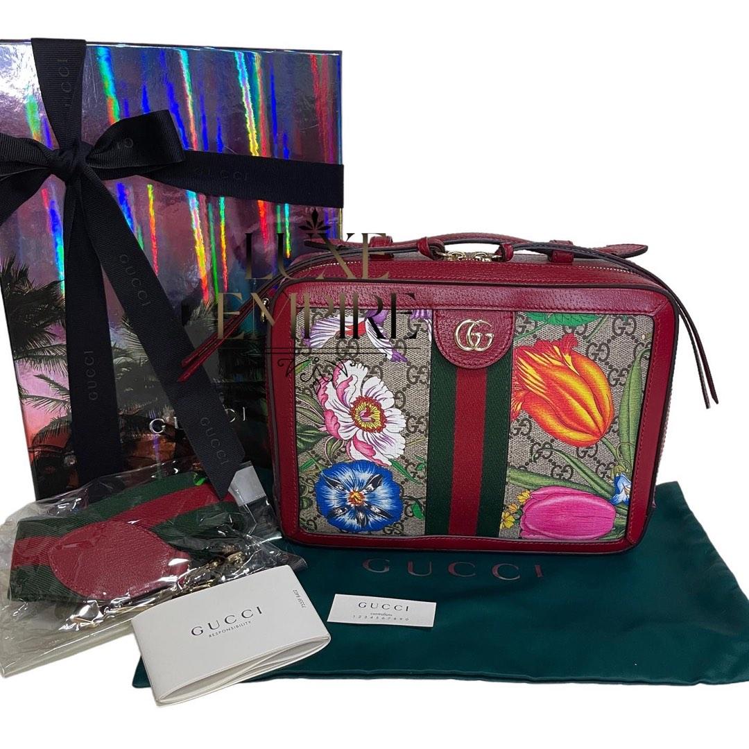 Original Gucci Ophidia GG Flora 2 way bag Limited Edition Luxury Bags Wallets on Carousell