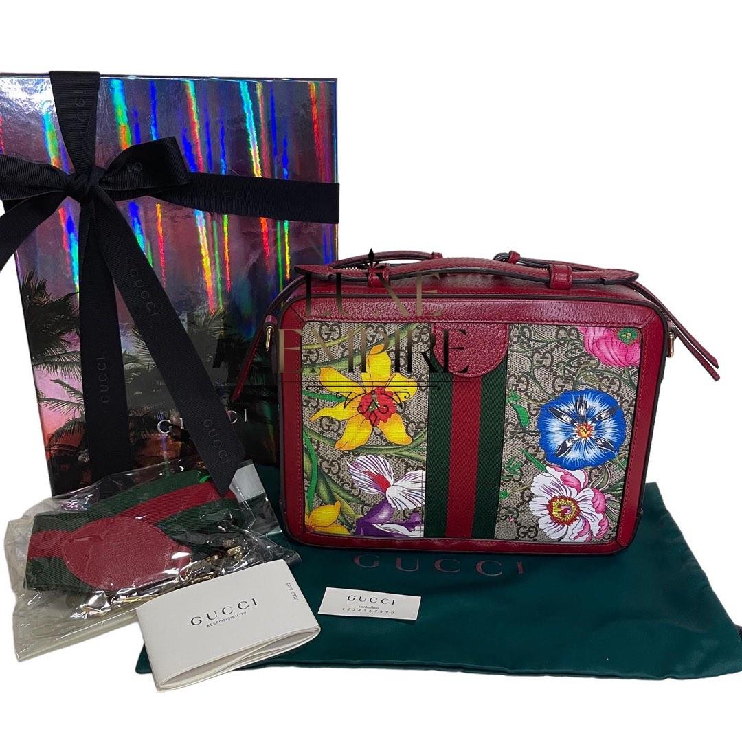 Ophidia gg best sale flora pouch