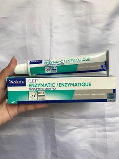 ORIGINAL Virbac C.E.T Enzymatic Toothpaste for Dogs Poultry Flavor Enzyme Pets Dog Pet 