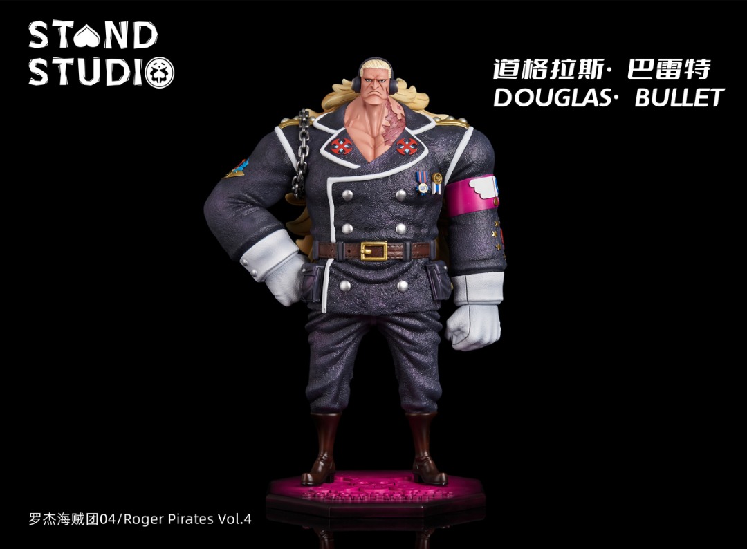 [PO] Stand Studio - Roger Pirates Douglas Bullet Figure Statue, Hobbies ...