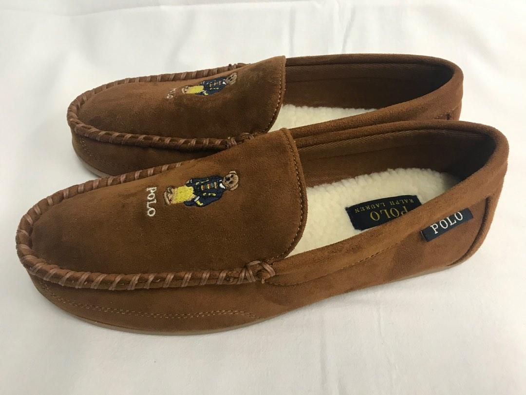 Polo Ralph Lauren Americana Bear Slippers Carousell