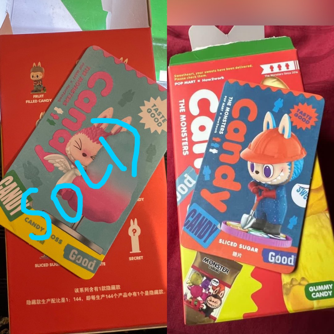 Popmart labubu, Hobbies & Toys, Toys & Games on Carousell