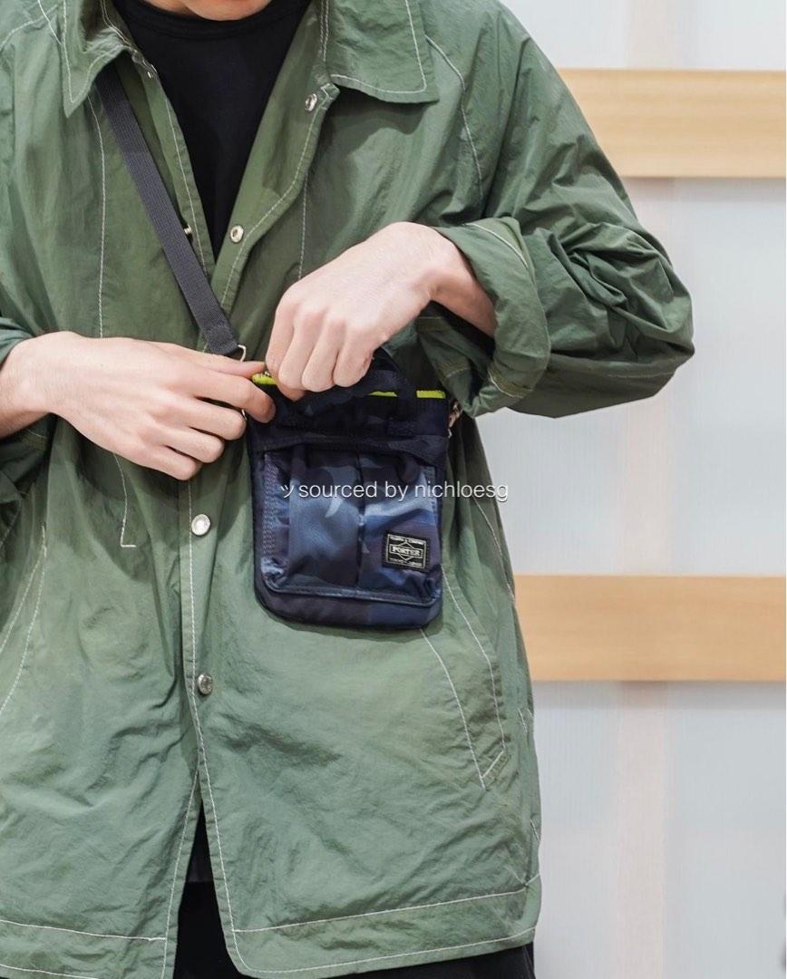 PORTER HOWL WOODLAND CAMO MINI HELMET BAG, Men's Fashion, Bags