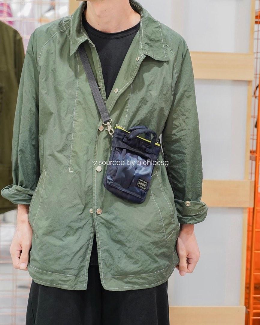 PORTER HOWL WOODLAND CAMO HELMETBAG MINI｜ファッション