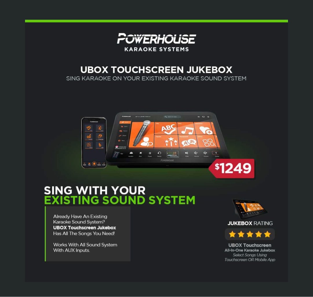 POWERHOUSE KARAOKE SYSTEM w/MicPRO, TV & Home Appliances, TV