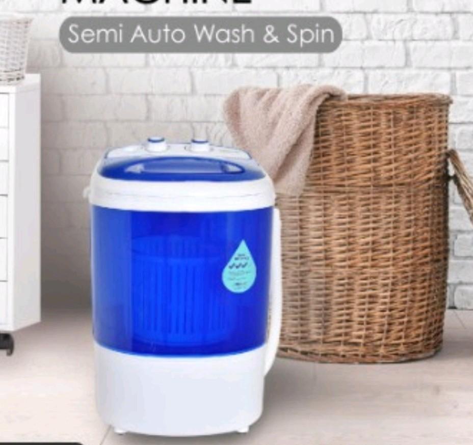 PowerPac 2in1 Mini Washing Machine 15 Mins Fast Laundry, TV & Home