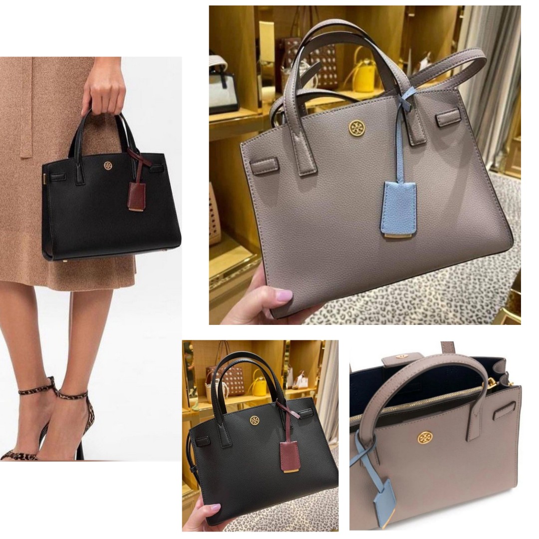 PREORDER TORY BURCH WALKER LEATHER SATCHEL SMALL 480, Women's Fashion