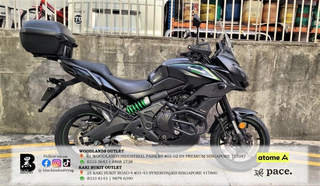Kawasaki versys shop 650 kaki
