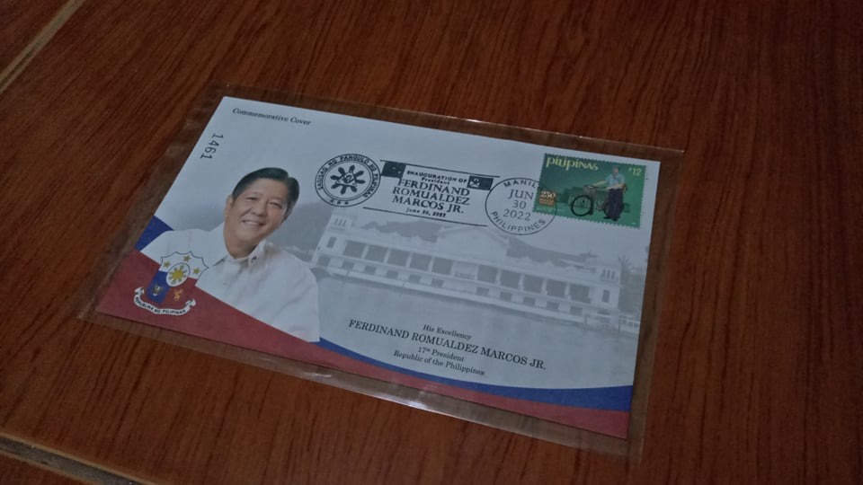President Bongbong Marcos' Commemorative Cover (June 30, 2022), Hobbies ...
