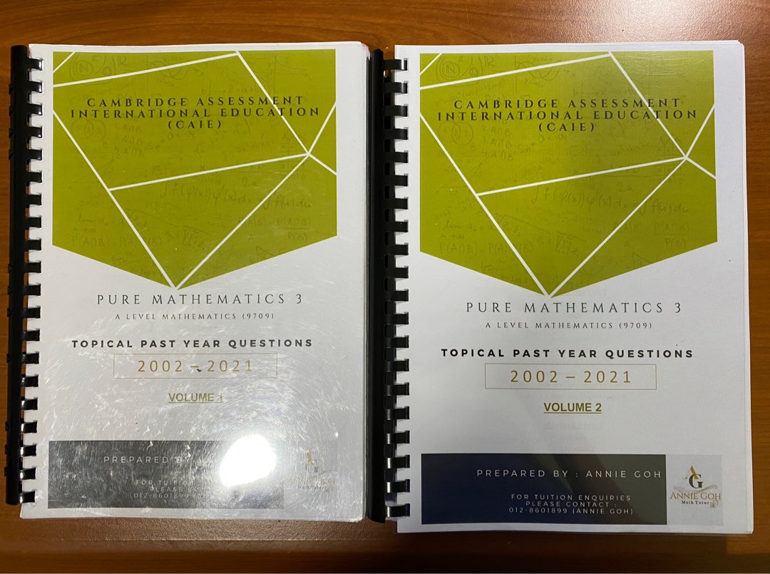 Pure mathematics iii topical past years hobbies toys books