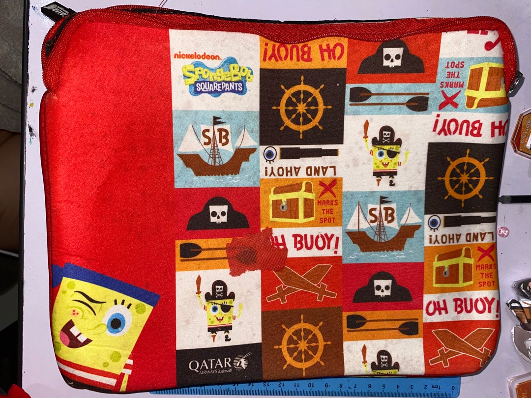 Qatar SpongeBob bag, Babies & Kids, Going Out, Carriers & Slings on