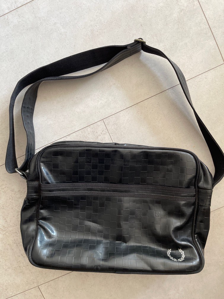 Fred perry satchel on sale bag