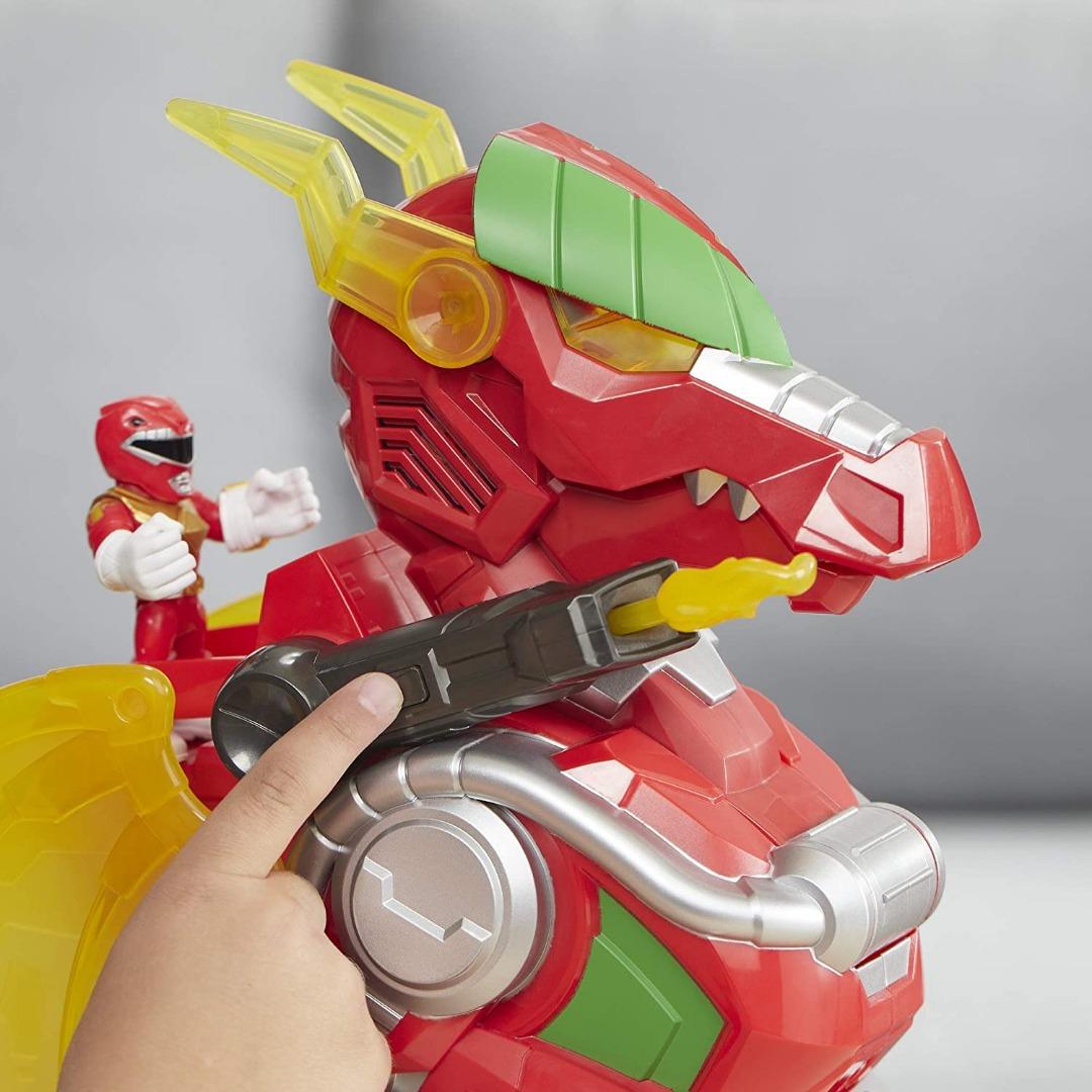 READY STOCK} Playskool Heroes ‎E5865 Power Rangers Red Ranger