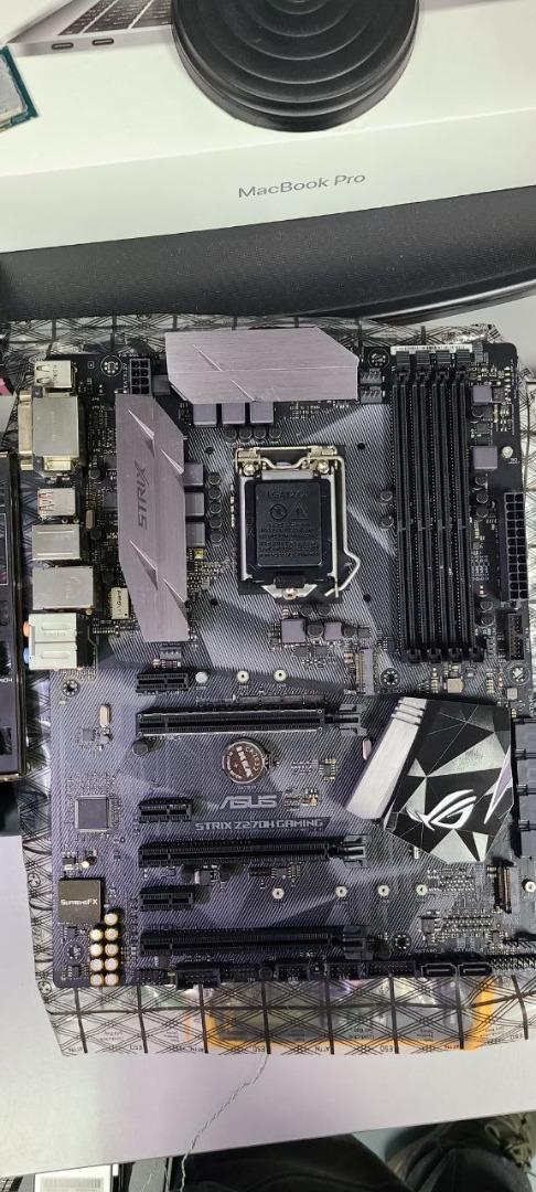 Asus intel rog strix z270h sales gaming lga 1151 atx motherboard