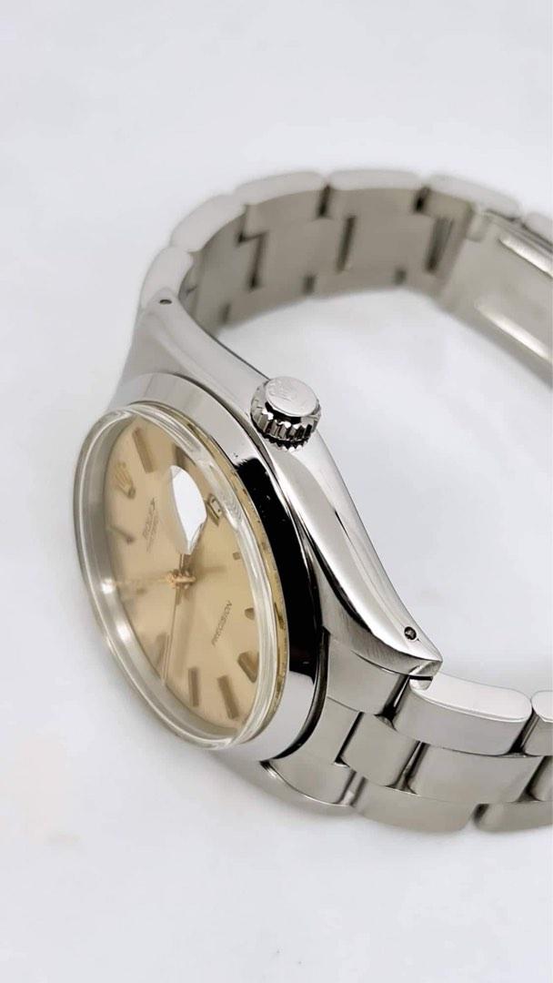 Rolex 1981 OysterDate Precision 34mm (Category: Luxury Watches) located in Pasig City. Submitted by Watchaholics (Listing ID 1193985714, Image 2). Description: Rolex 1981 OysterDate Precision 34mm Model 6694 Year 1981 Manual Winding Unit only ₱230k.
