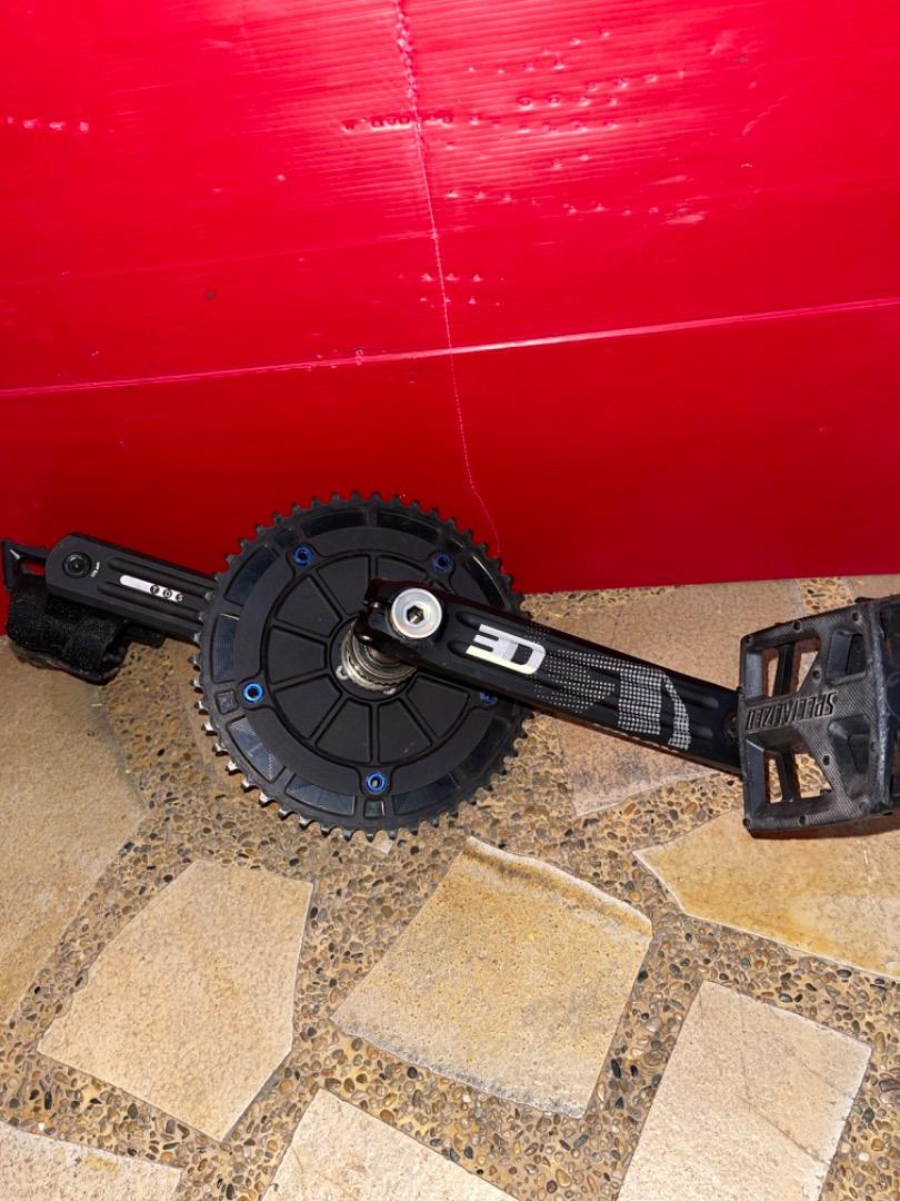Rotor 3D24 Crankset Sports Equipment Bicycles Parts Parts Accessories on Carousell