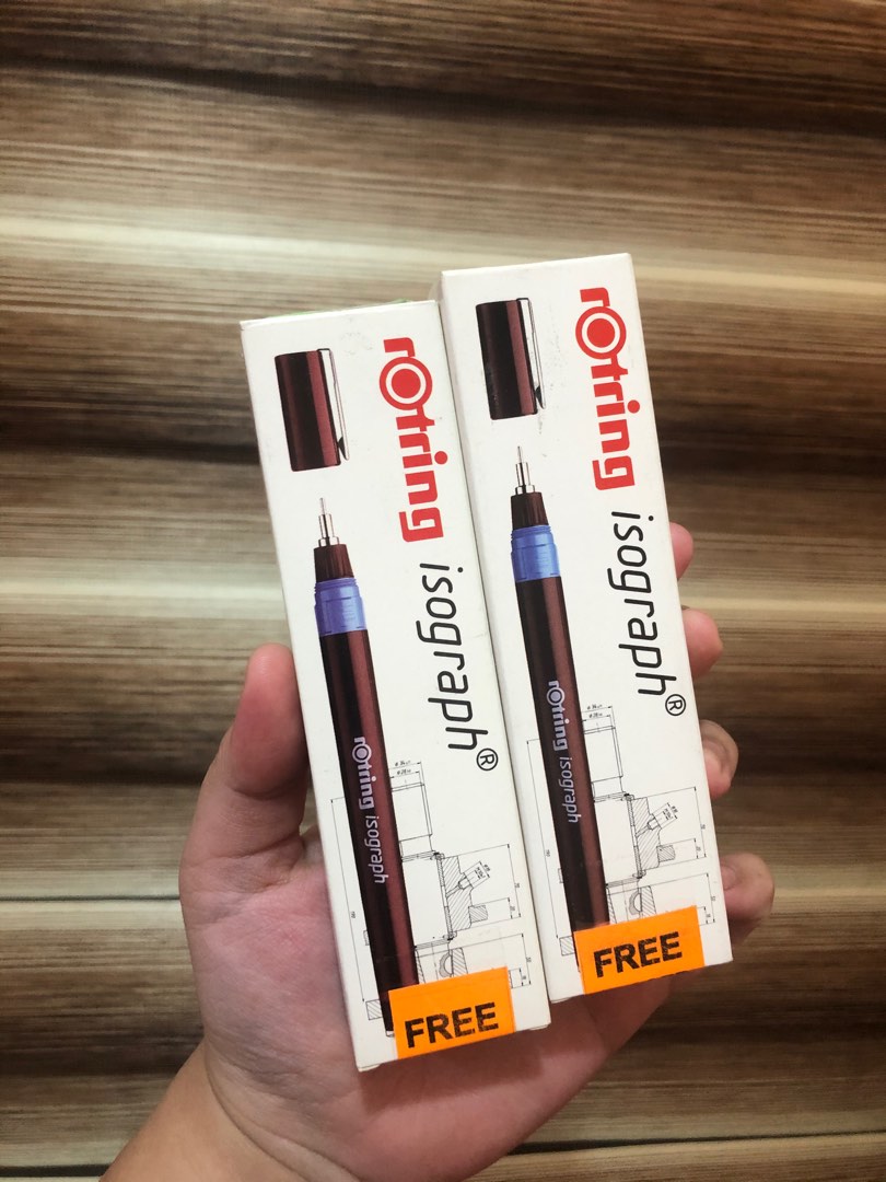 Rotring Tech Pens Technical Pens Isograph SET, Hobbies & Toys