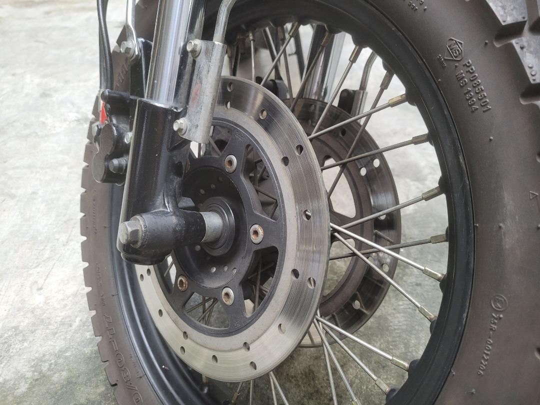 rusi classic 250 accessories