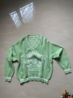 Sage Green Sweater Sweatshirt