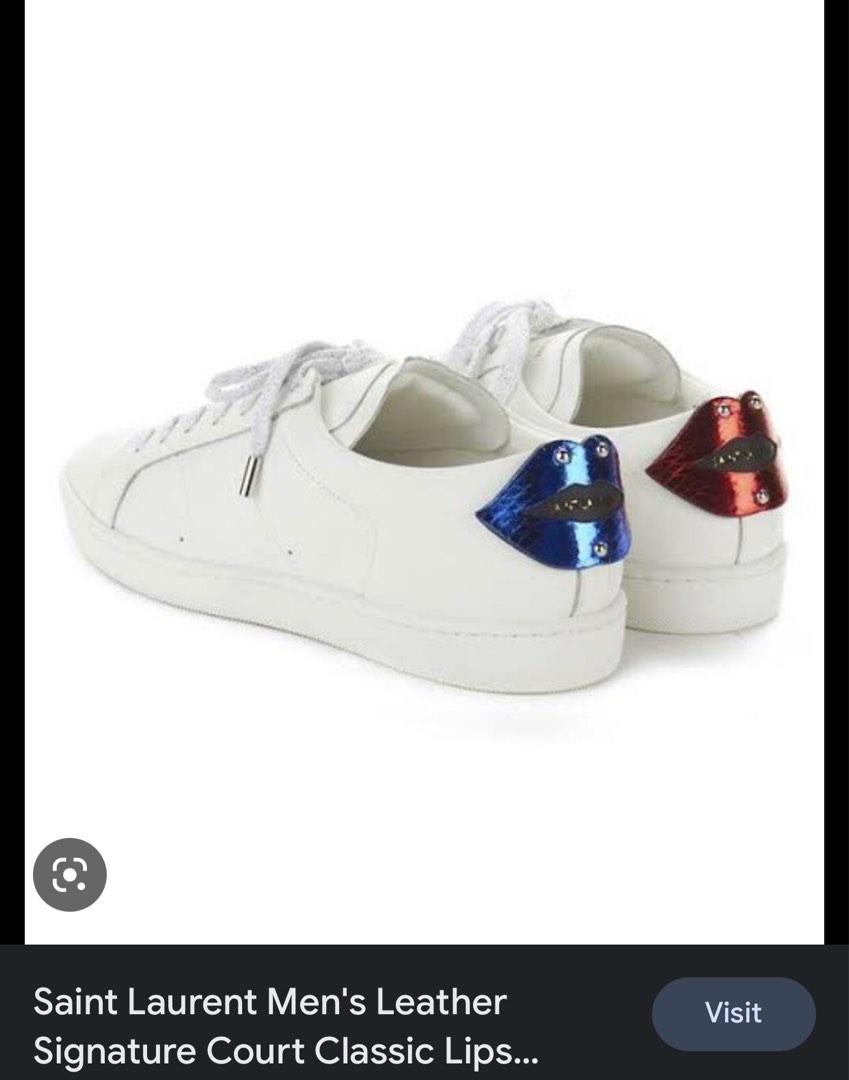 Ysl lips new arrivals sneakers