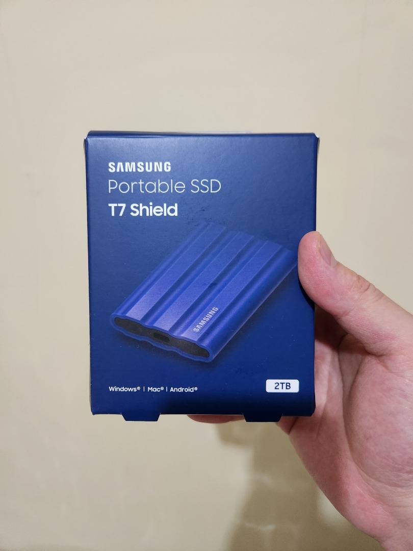 Samsung Portable SSD T7 Shield 2TB - Rugged and Protected - BRAND NEW ...