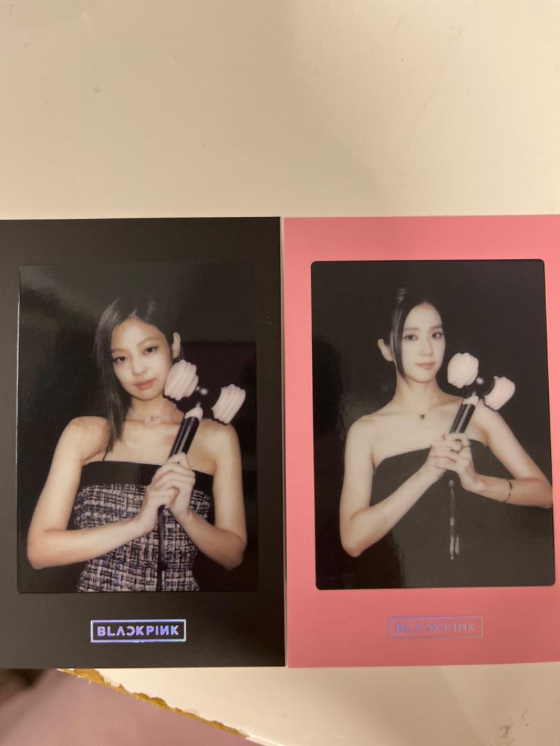 sell or exchange) black pink light stick photo card ver 3, 興趣及