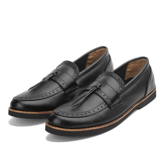 Sepatu Pantofel Pria Original Giant Pietra Black Brown TotoSuryo x