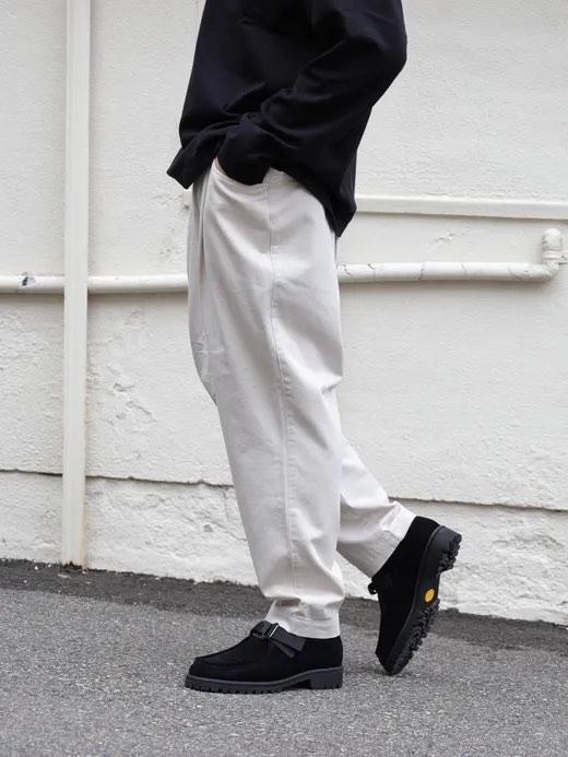 S.F.C x eye_C WIDE TAPERED EASY PANTS-