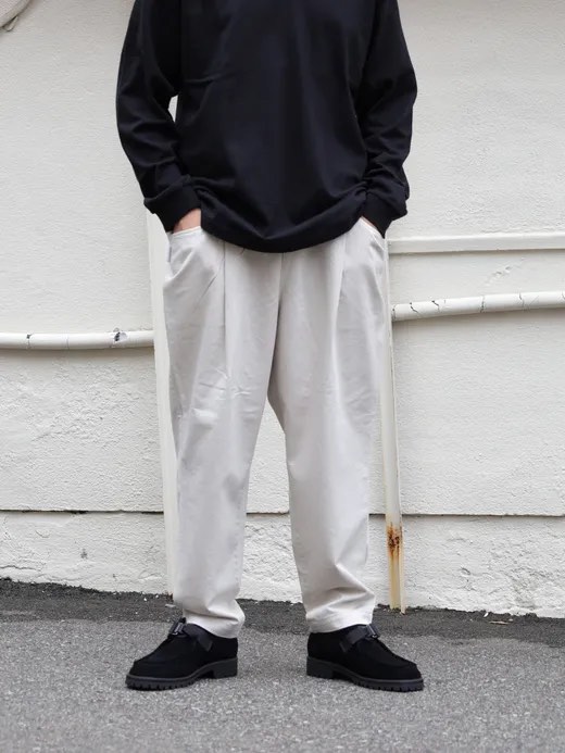 S.F.C WIDE TAPERED EASY PANTS-