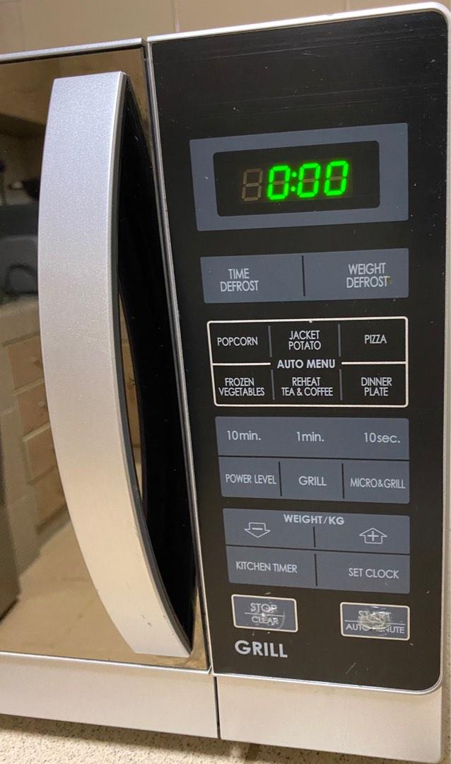 Sharp Microwave Oven with Grill 25 Ltr, TV & Home Appliances, Kitchen