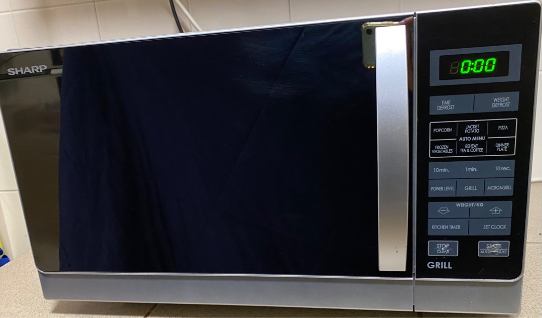 Sharp Microwave Oven with Grill 25 Ltr, TV & Home Appliances, Kitchen