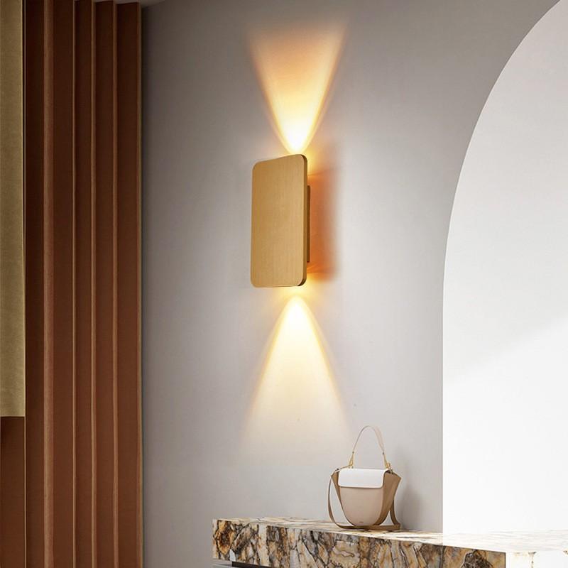 Simple flat wall light, Furniture & Home Living, Lighting & Fans
