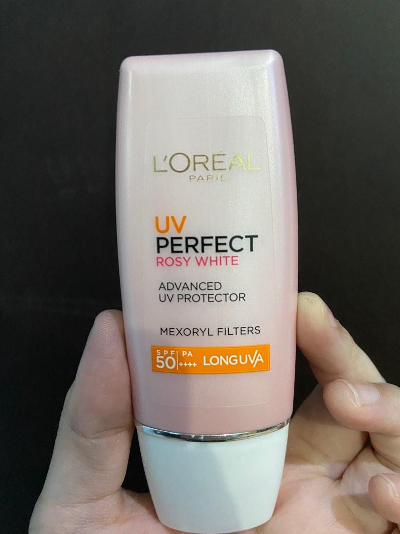 Sunscreen LOREAL spf 50+++, Kesehatan & Kecantikan, Kulit, Sabun ...