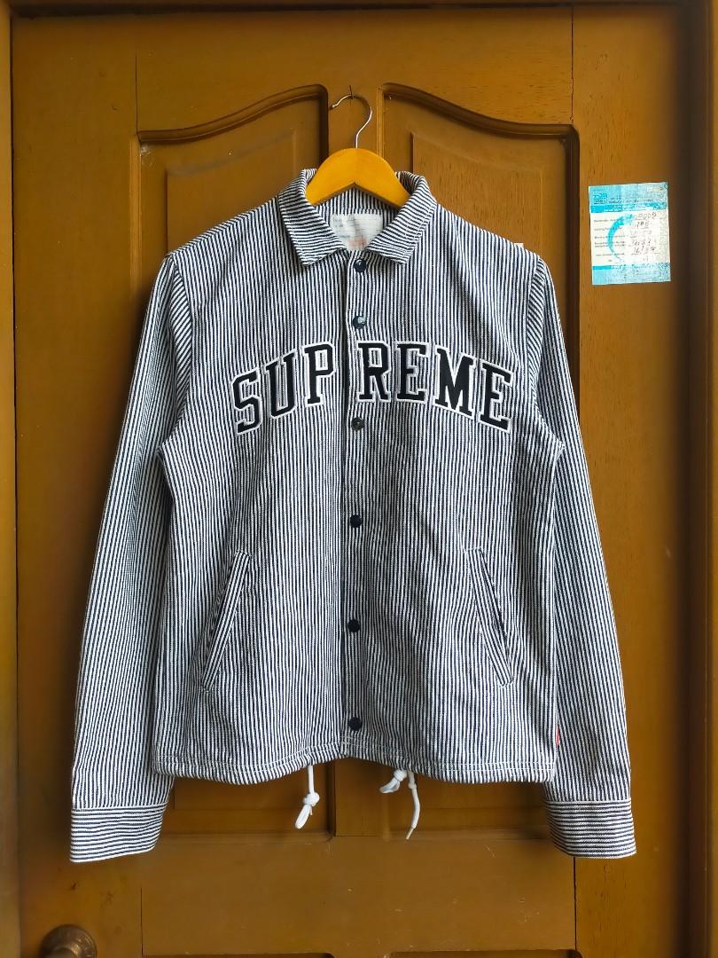Supreme denim 2025 coaches jacket