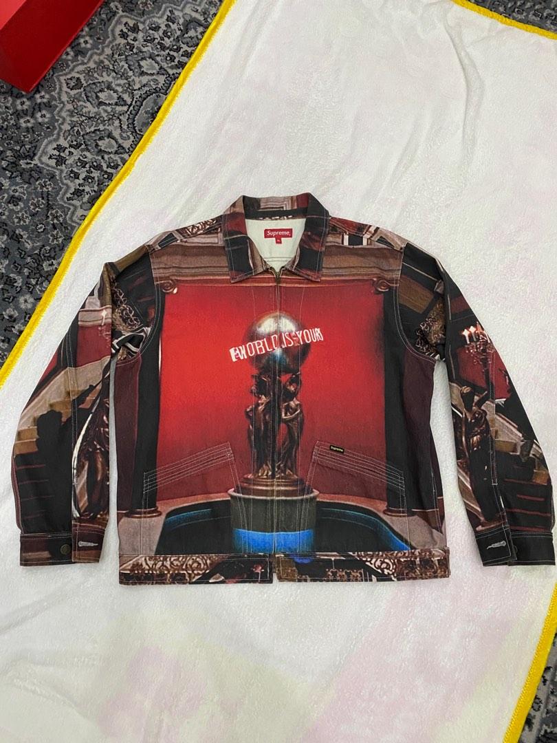 Supreme Scarface jacket Men s Fashion Coats Jackets and