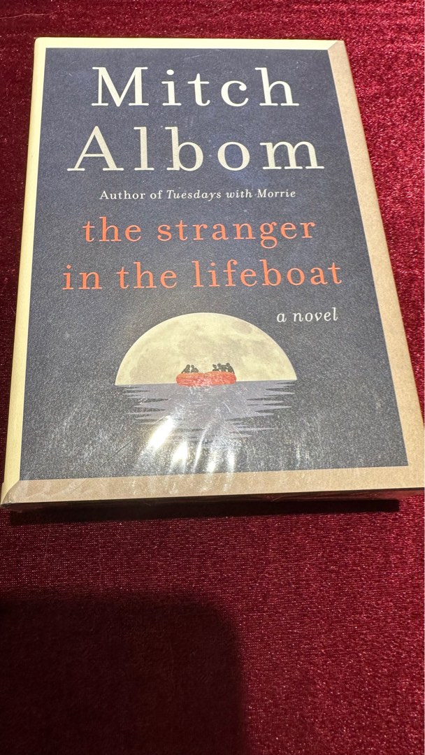 The Stranger In The Lifeboat By Mitch Albom - Paperback In Very Good Condition