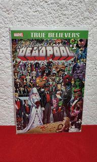The Wedding of Deadpool #1 (True Believers) Marvel Comics