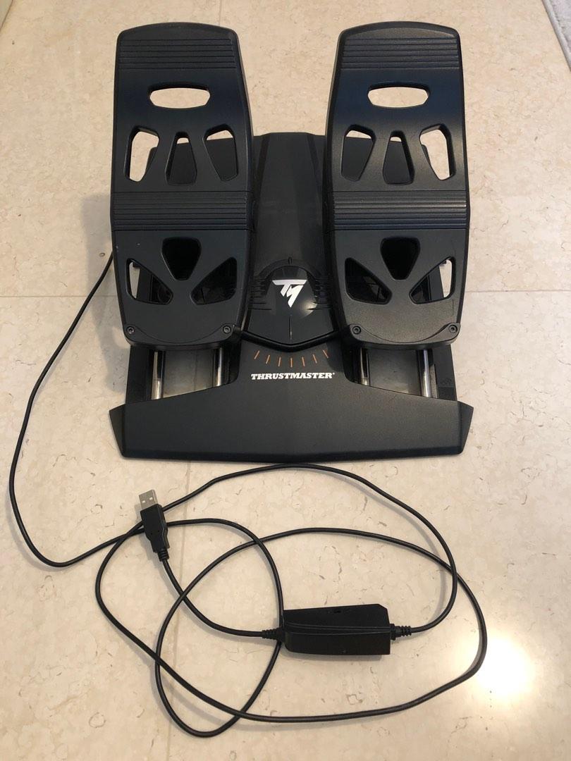 Thrustmaster TFRP Rudder Pedals, 手提電話, 電話＆平板電腦配件, 其他電子周邊配件及產品 - Carousell