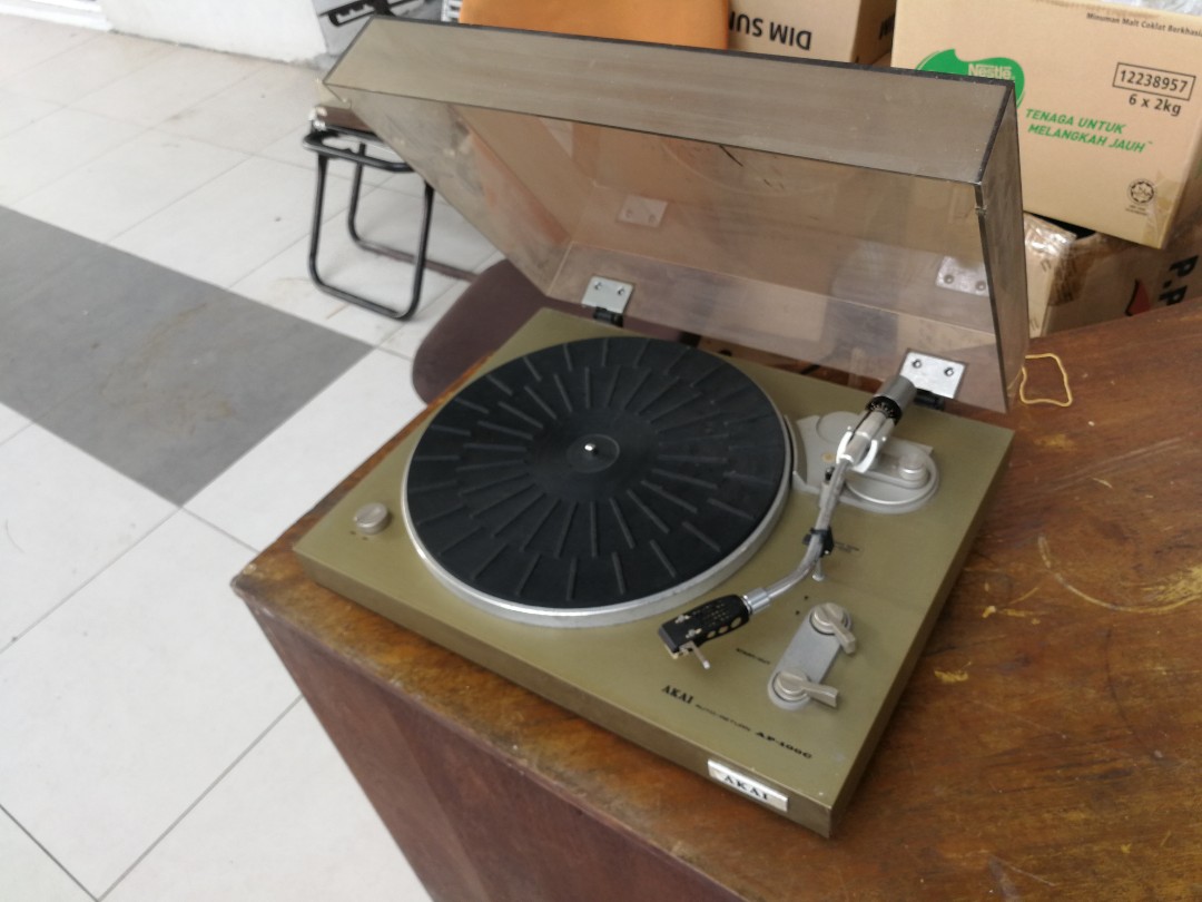 Turntable Akai Jepun Hobbies And Toys Collectibles And Memorabilia