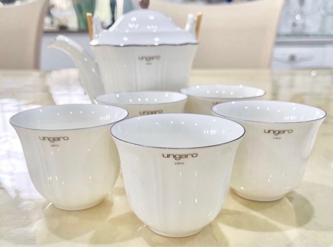 Ungaro Japanese tea set (Category: Coffee & Tea Tableware) located in Mandaluyong City. Submitted by daisys.collection (Listing ID 1194082027, Image 3). Description: Guaranteed original ceramic set purchased from Japan Does not come with original box, but will provide one + bubble wrap Buyer pays for shipping (Lalamove, Grab, etc.) Payment via Gcash, Maya or PNB fund transfer RFS: Decluttering vast collection No meet ups due to the pandemic.