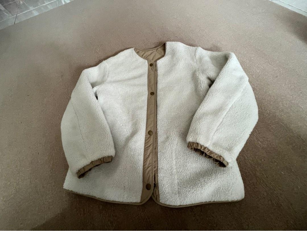 Uniqlo 2 way fleece jacket