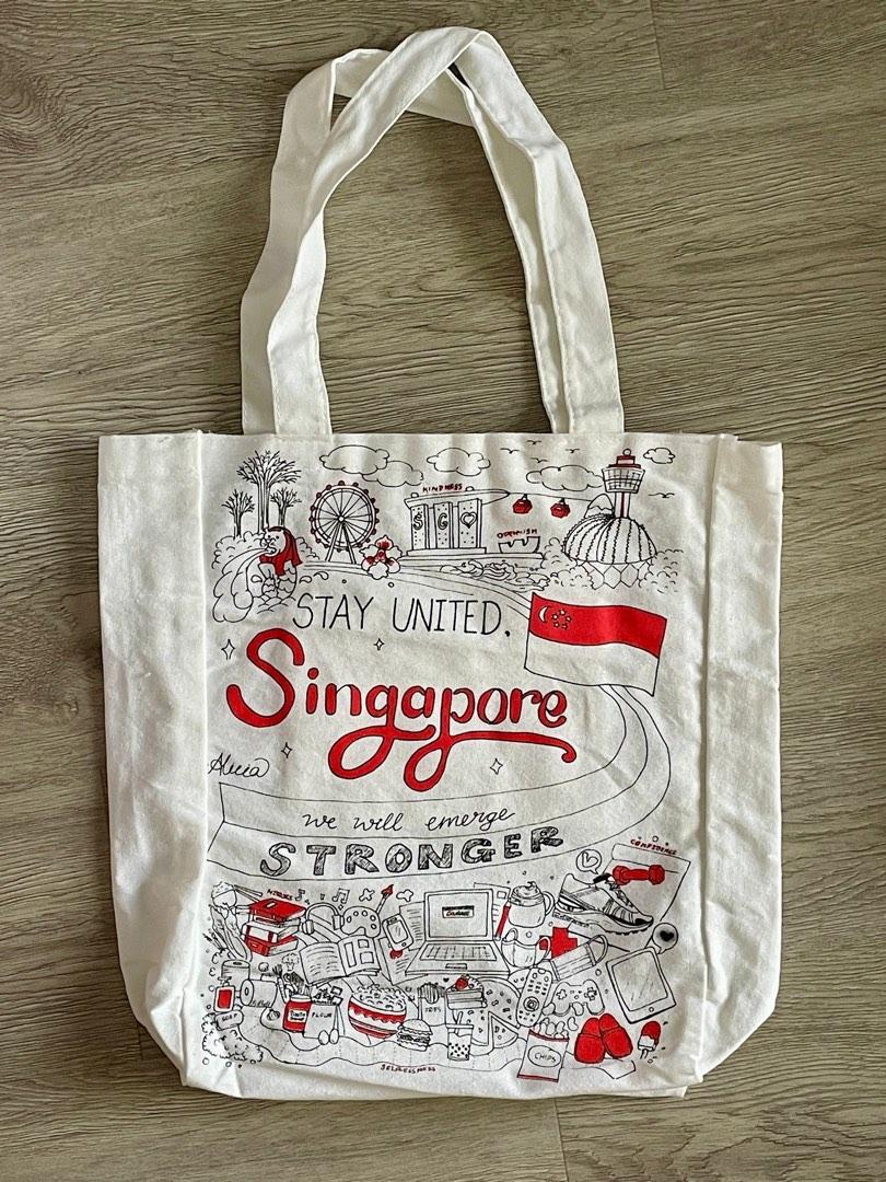 Unique Singapore Tote Bags!, Women's Fashion, Bags & Wallets, Tote Bags