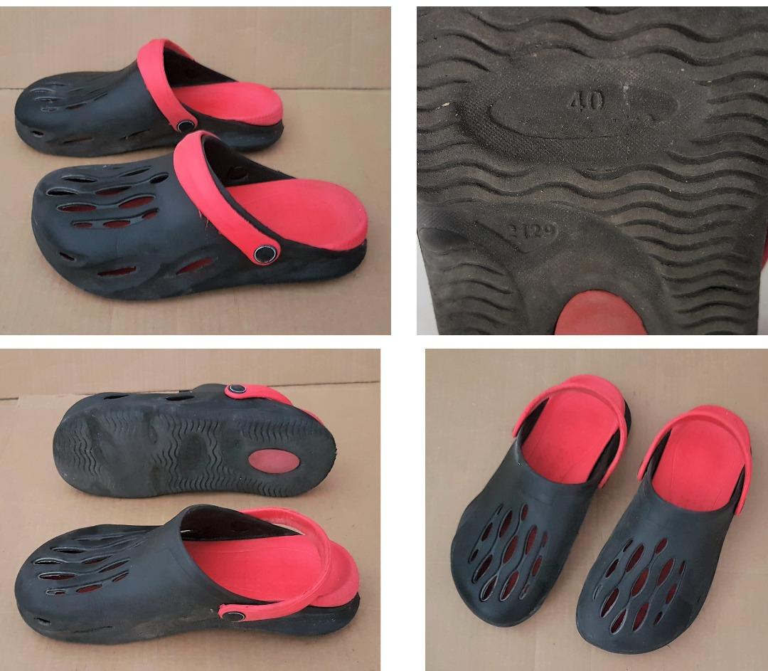Versatile Black Clogs Groovy Designer Sandals Unisex Flip Flops