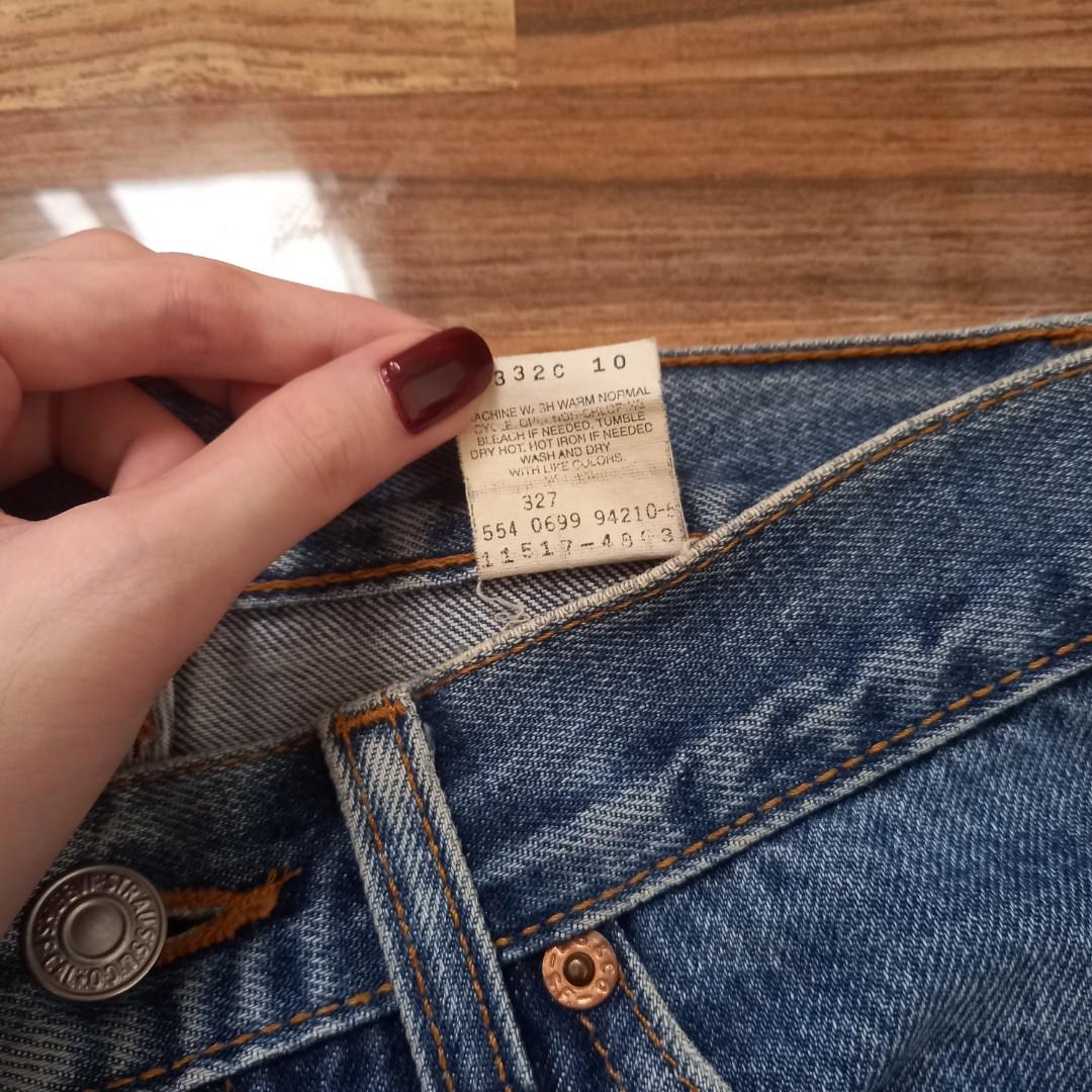 2000'S Levi's 517 Flare Cut Denim Pants, Women's XL (W32) cotton blue type Vintage Second Hand