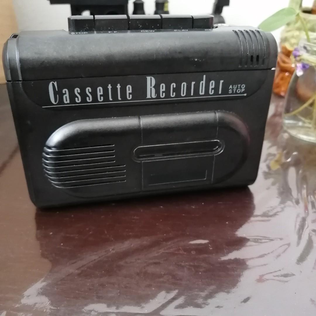 Vintage Cassette Recorder, Hobbies & Toys, Collectibles & Memorabilia