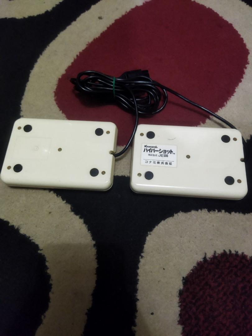 Vintage Konami hypershot (Category: Controllers) located in Manila. Submitted by boyhet.thrift15 (Listing ID 1194151643, Image 2). Description: vintage Konami hypershot controller (minor scratches both controller) selling 1k.
