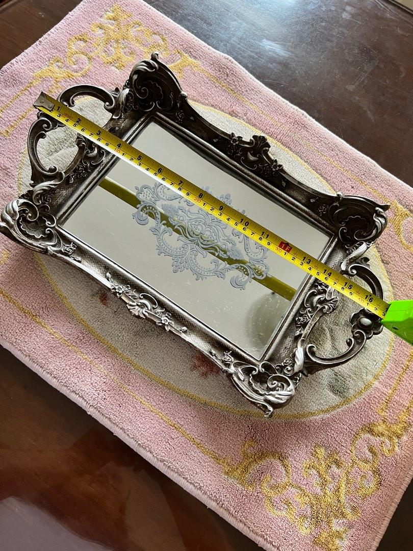 Vintage mirror tray, Furniture & Home Living, Kitchenware & Tableware