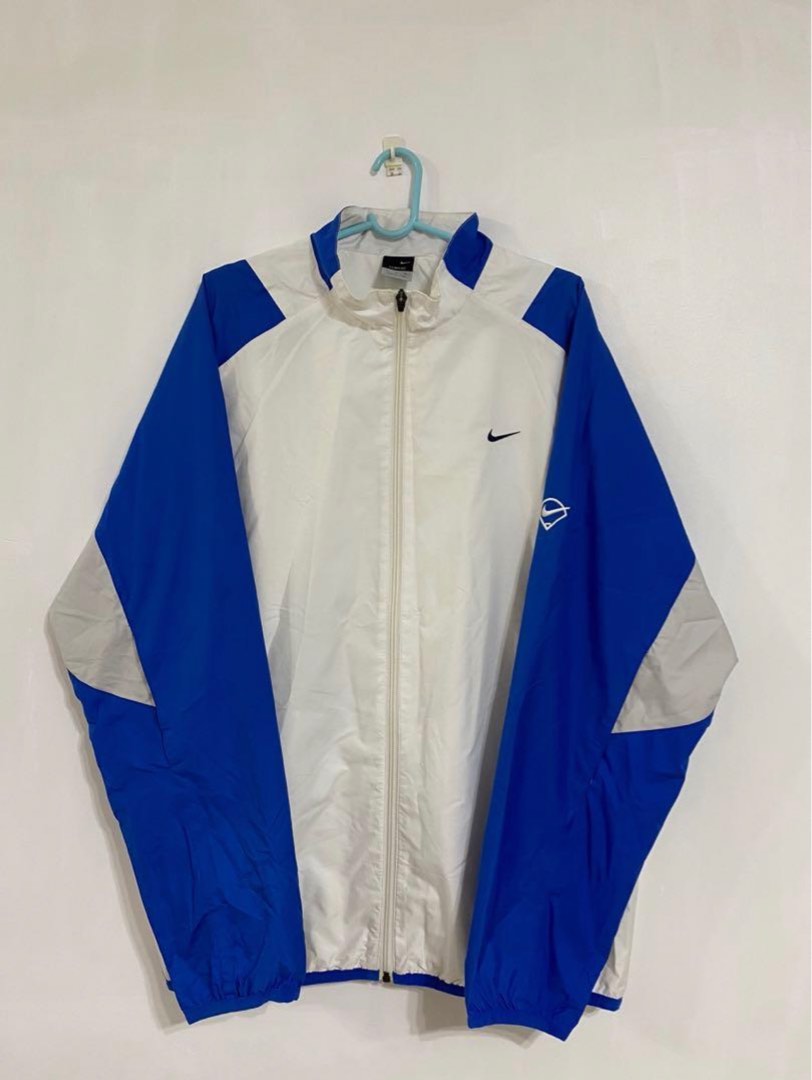 White nike rain discount jacket
